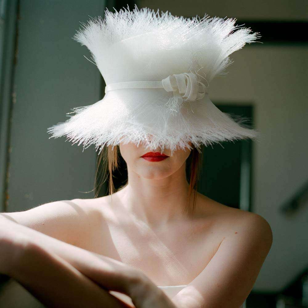 Woman in White Hat, Hancock Shaker Village, Massachusetts, 2005© Rodney Smith