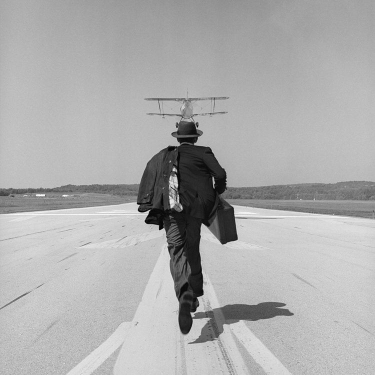 A.J. Chasing Airplane